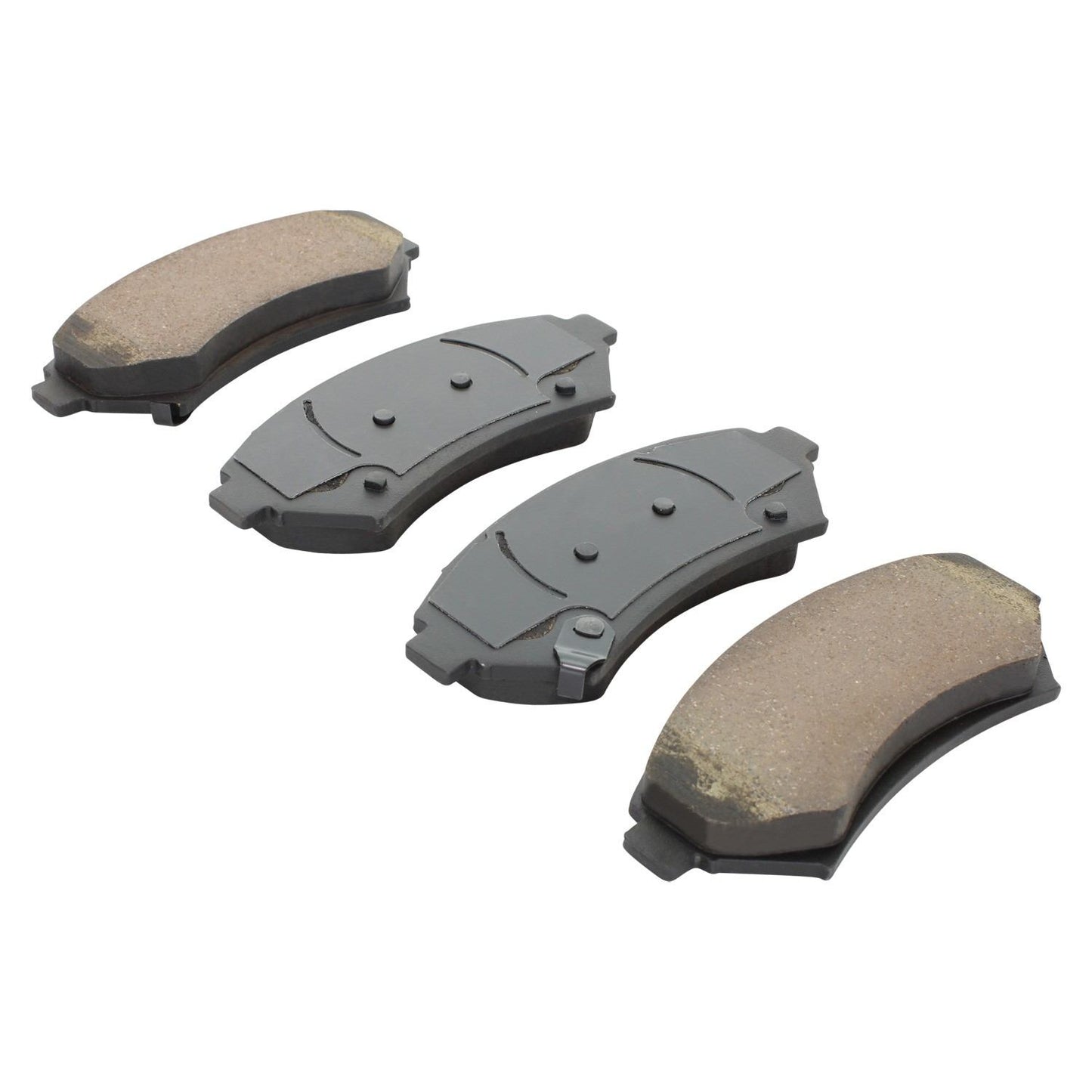 Angle View of Front Disc Brake Pad Set MPA 1000-0699M