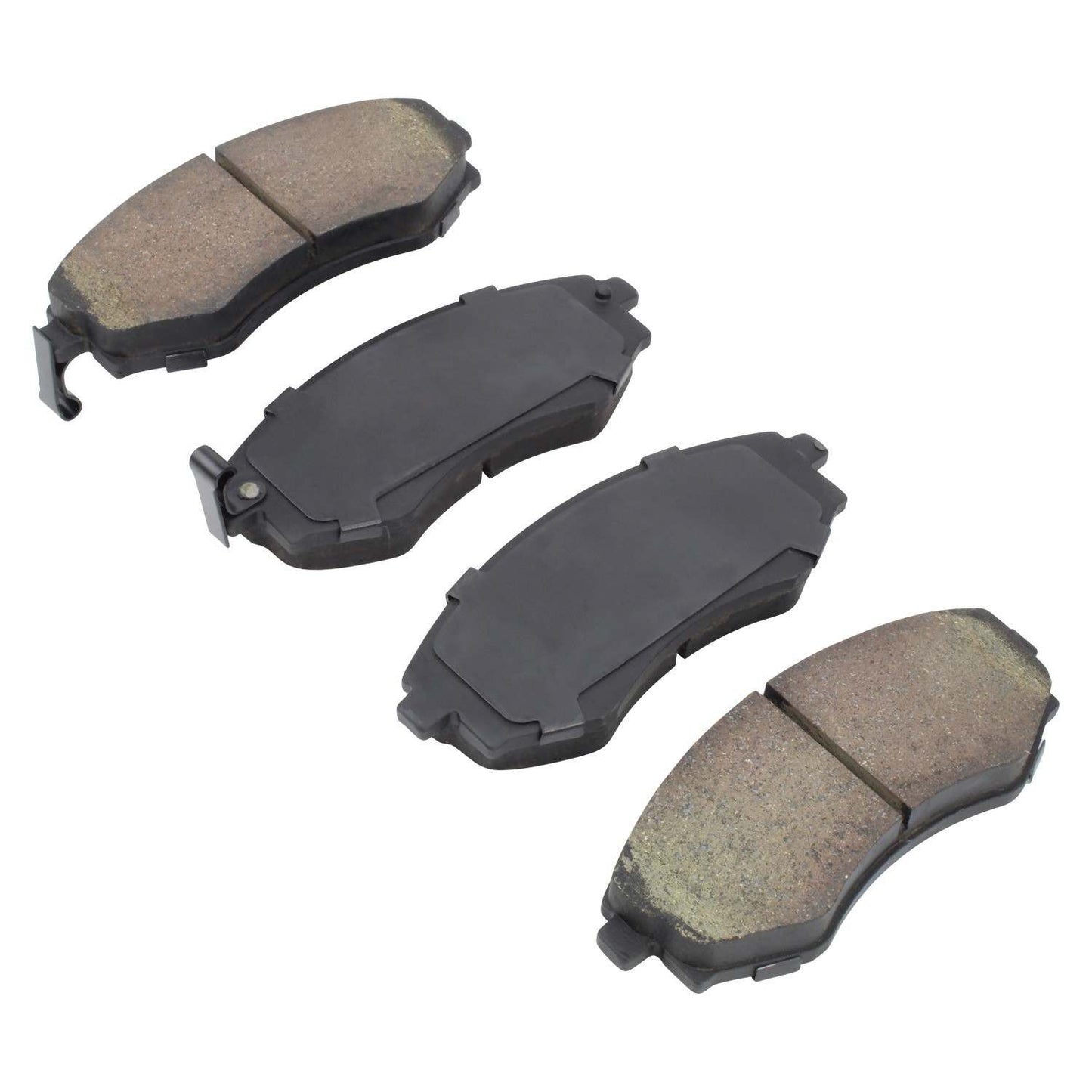 Angle View of Front Disc Brake Pad Set MPA 1000-0700C