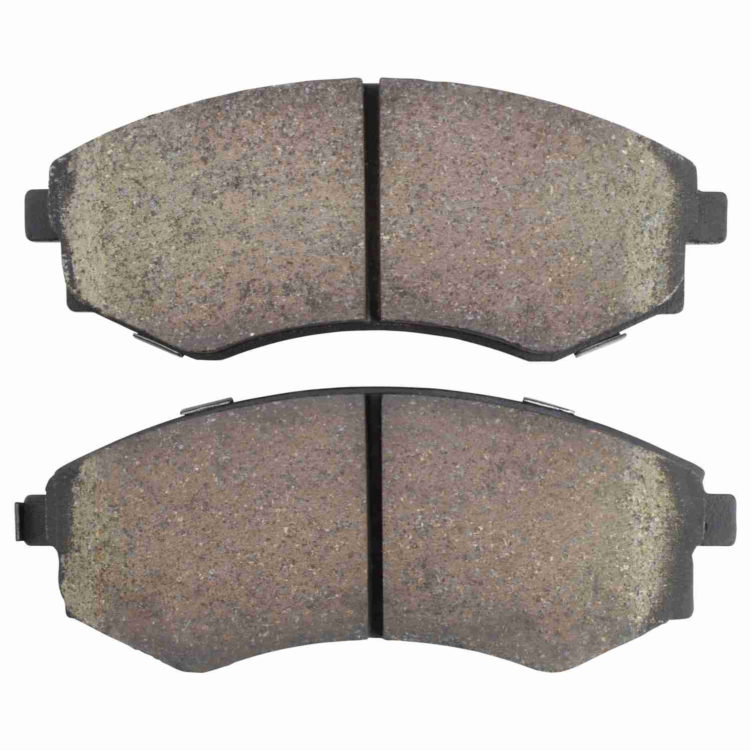 Front View of Front Disc Brake Pad Set MPA 1000-0700C