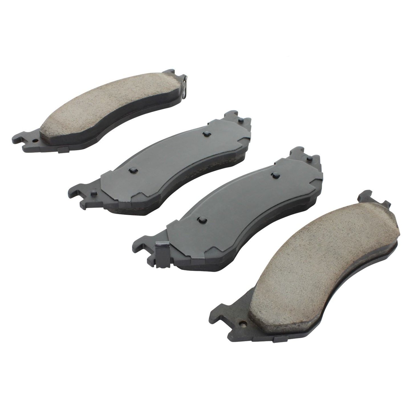 Angle View of Rear Disc Brake Pad Set MPA 1000-0702AM