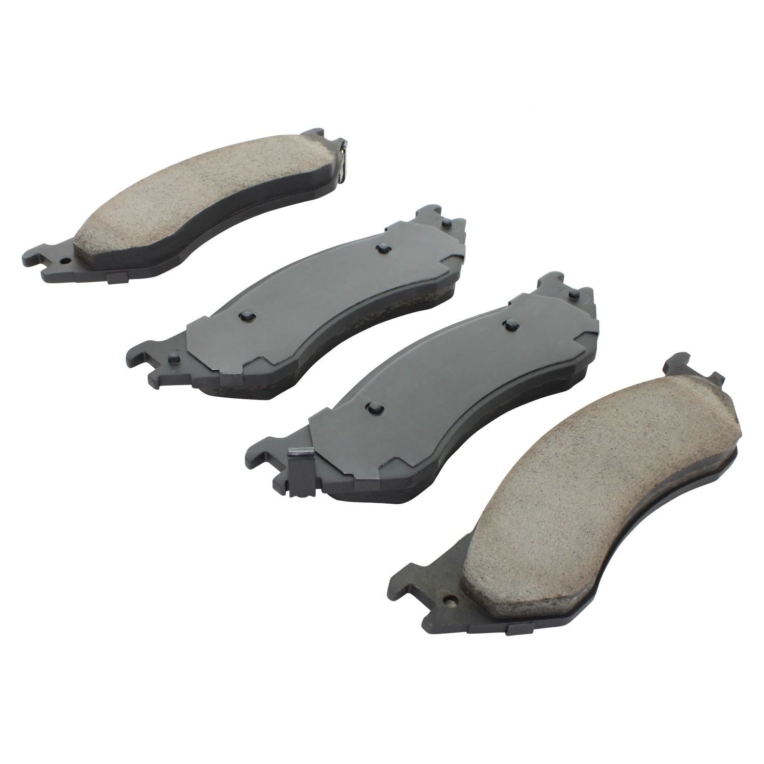 Angle View of Front Disc Brake Pad Set MPA 1000-0702M