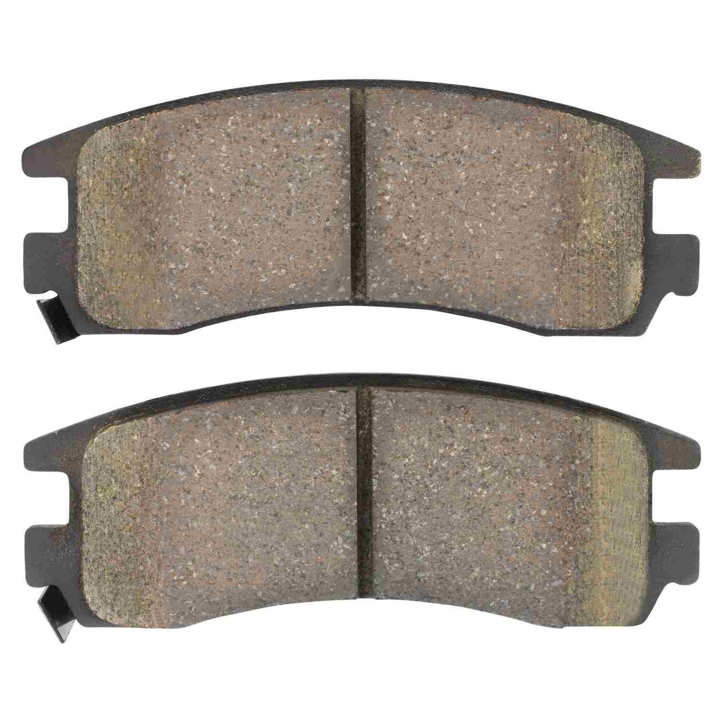 Front View of Rear Disc Brake Pad Set MPA 1000-0714C