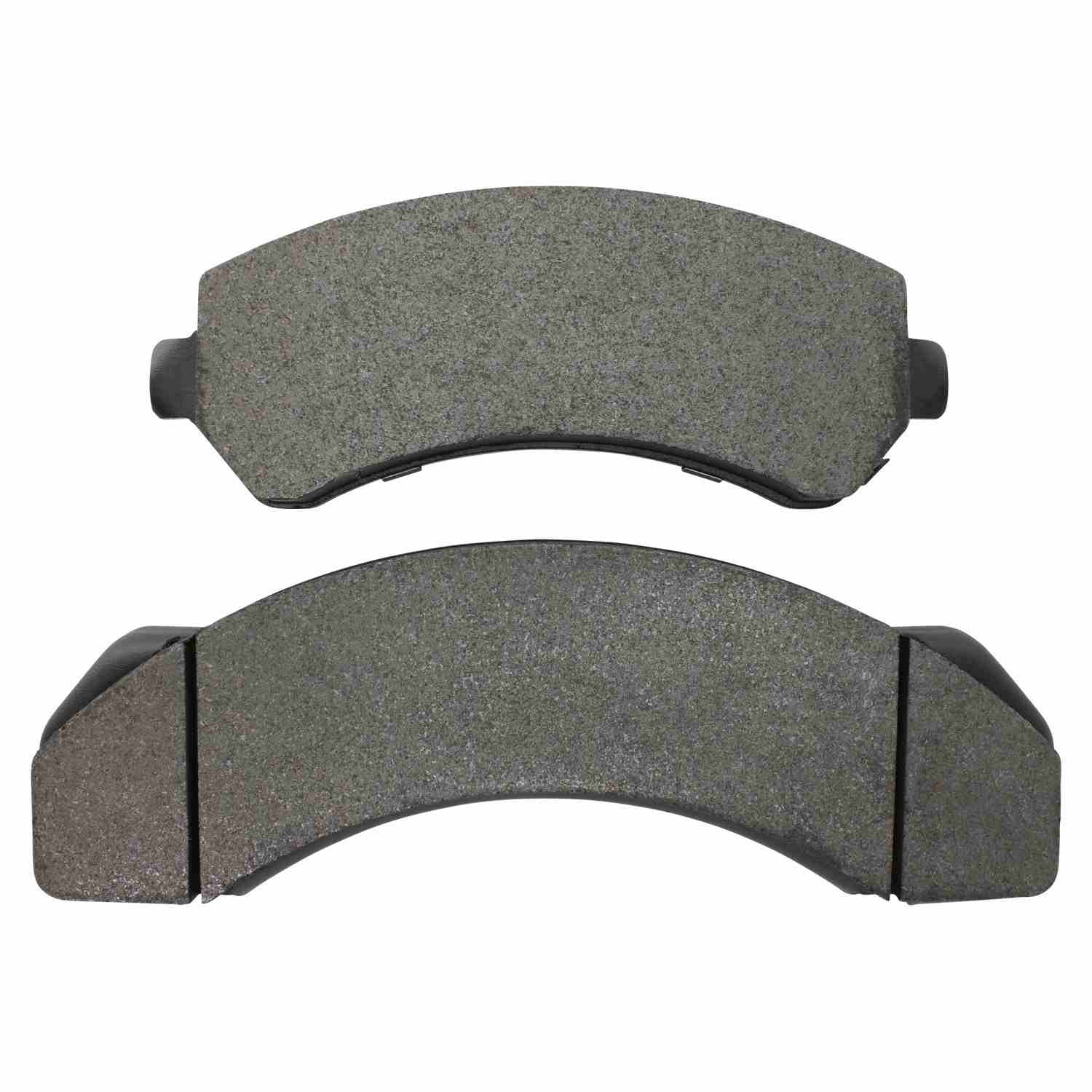 Front View of Rear Disc Brake Pad Set MPA 1000-0717M