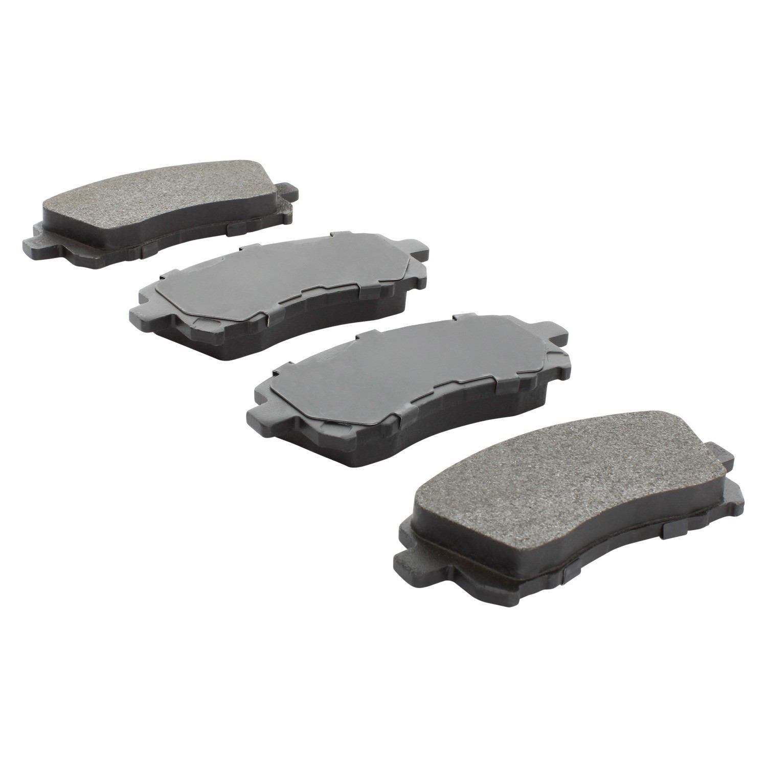 Angle View of Front Disc Brake Pad Set MPA 1000-0721C