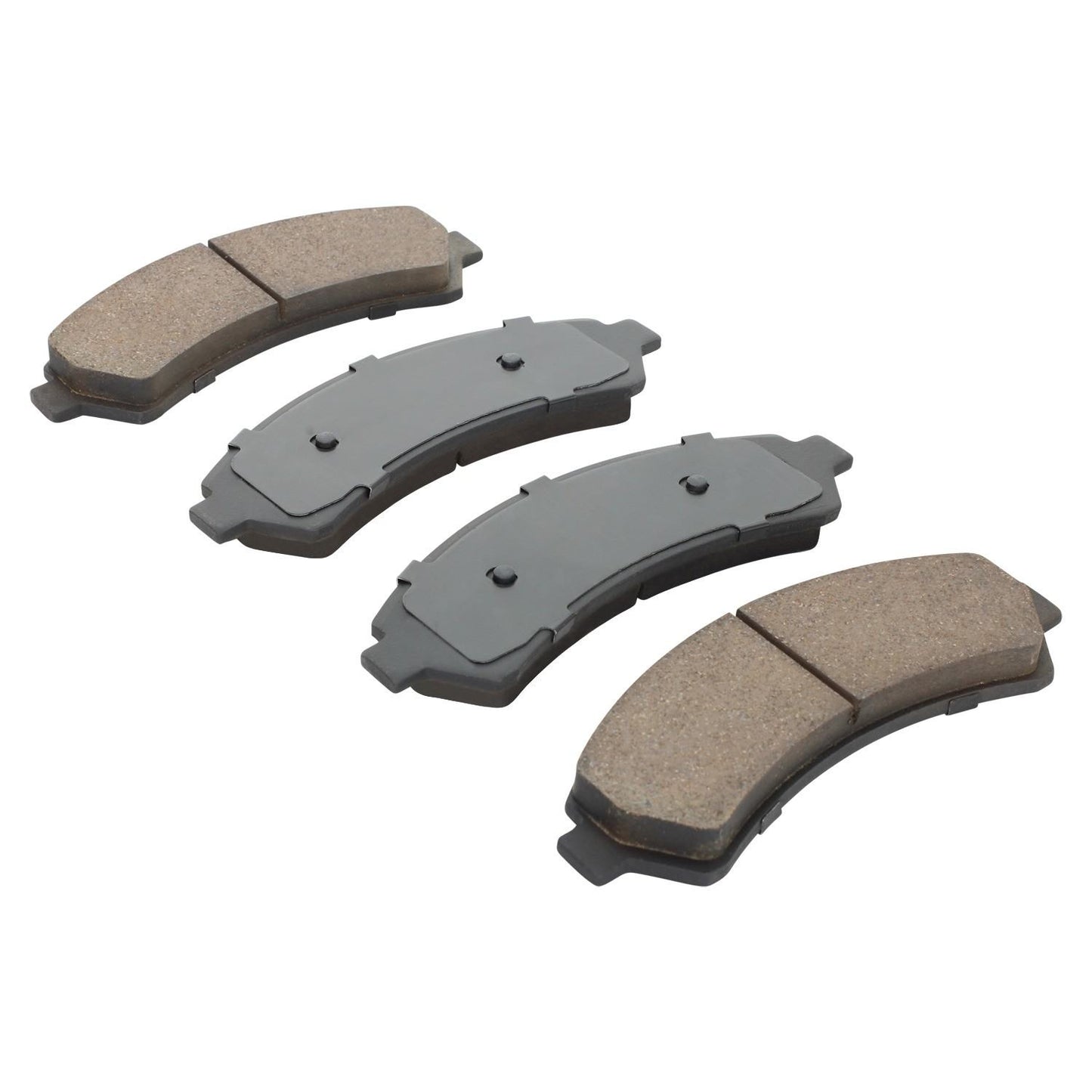 Angle View of Front Disc Brake Pad Set MPA 1000-0726C