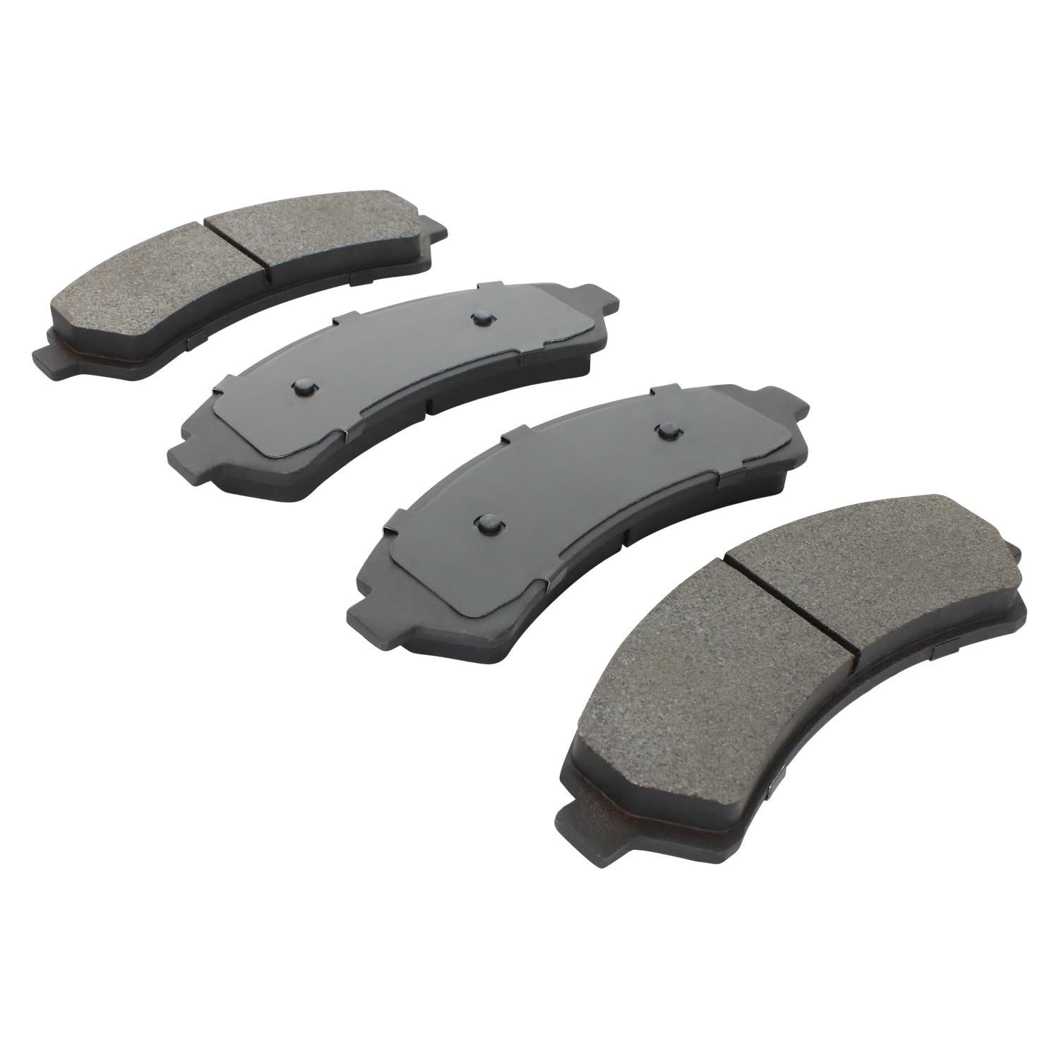 Angle View of Front Disc Brake Pad Set MPA 1000-0726M