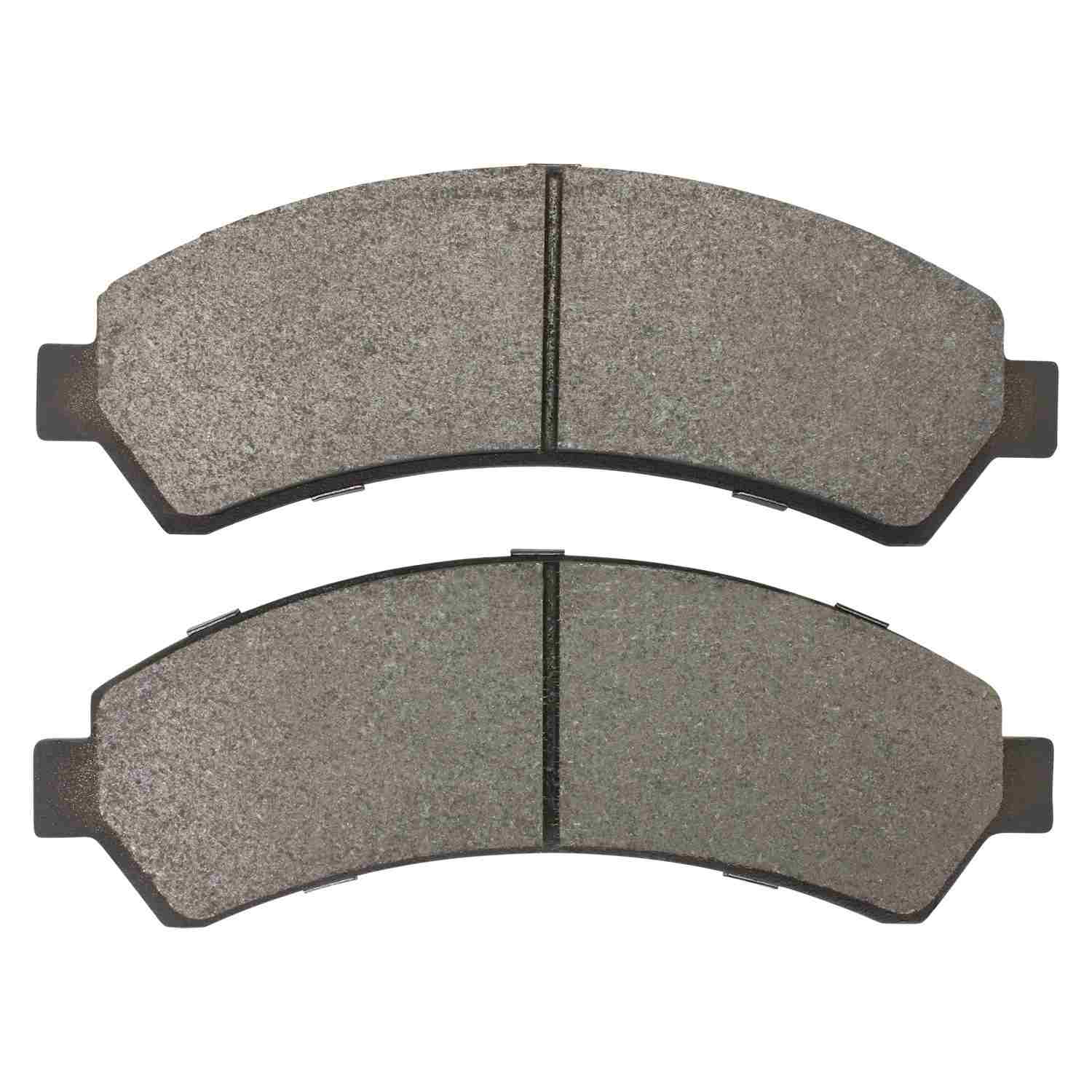 Front View of Front Disc Brake Pad Set MPA 1000-0726M