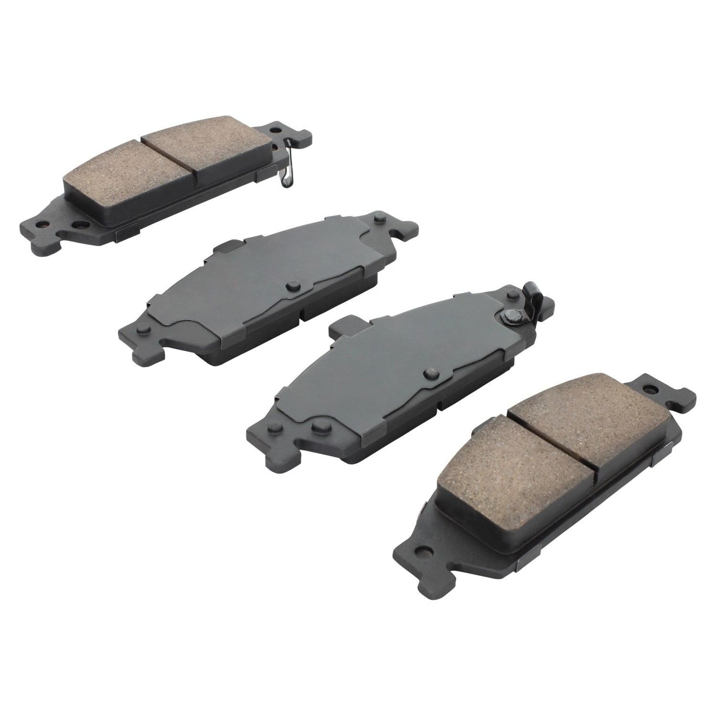 Angle View of Front Disc Brake Pad Set MPA 1000-0727C