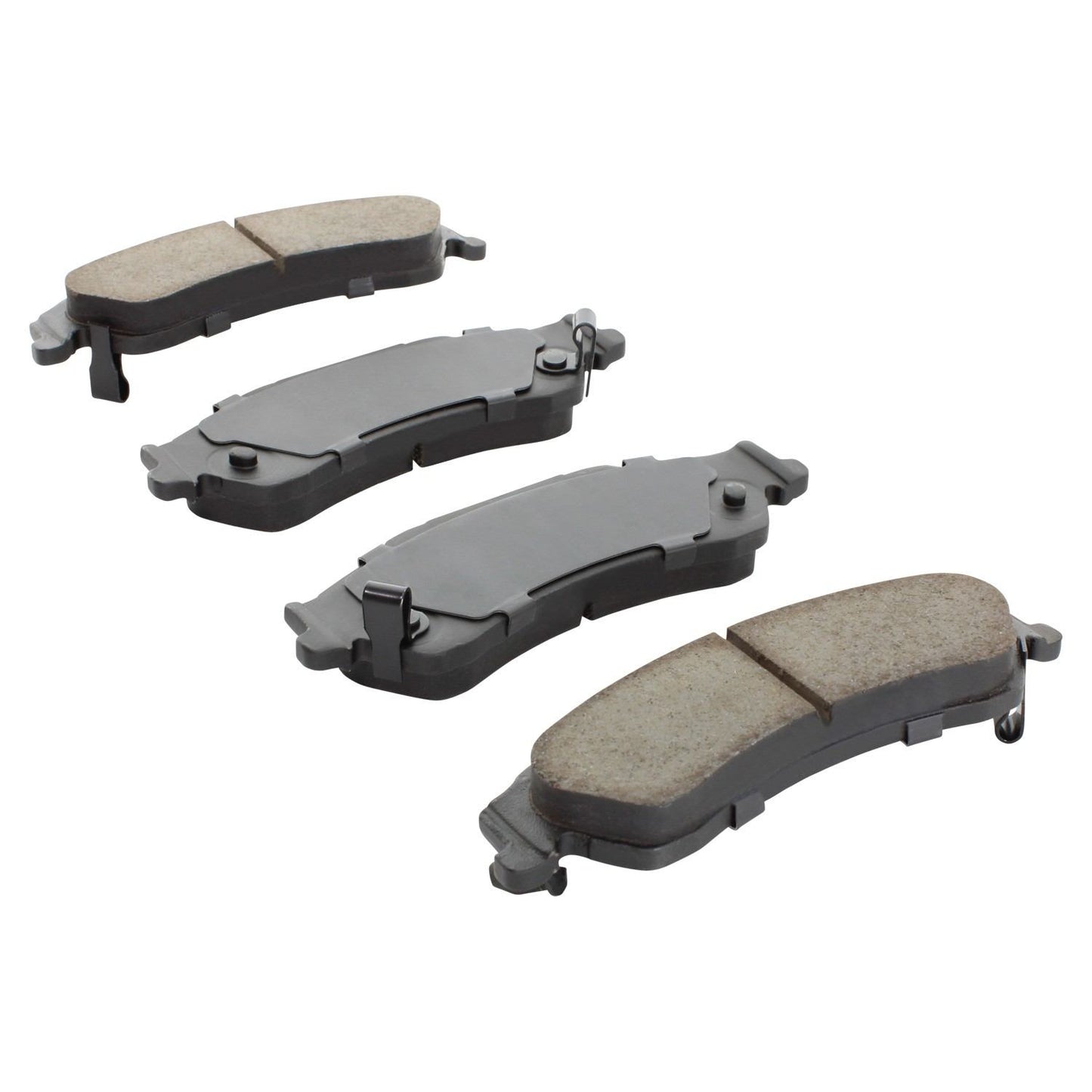 Angle View of Rear Disc Brake Pad Set MPA 1000-0729M