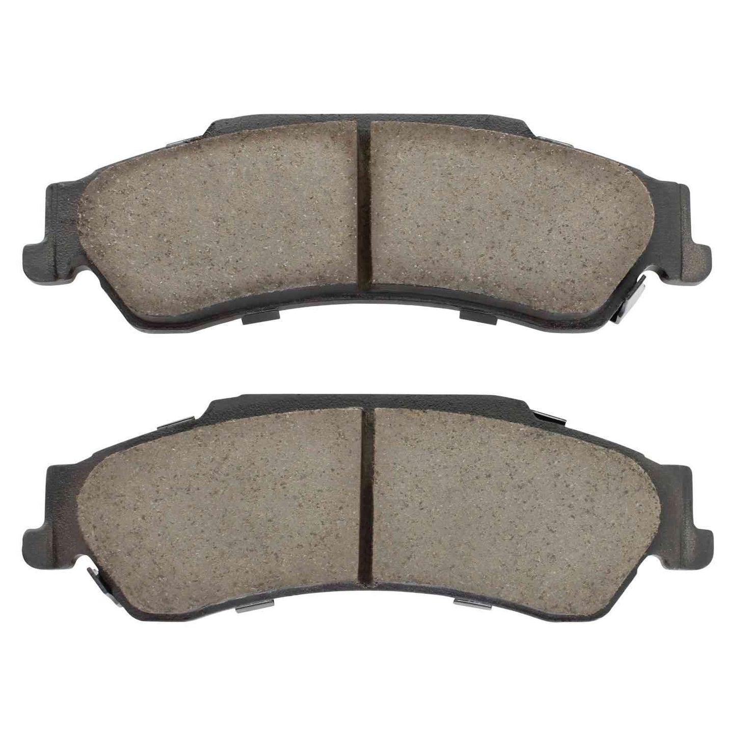 Front View of Rear Disc Brake Pad Set MPA 1000-0729M