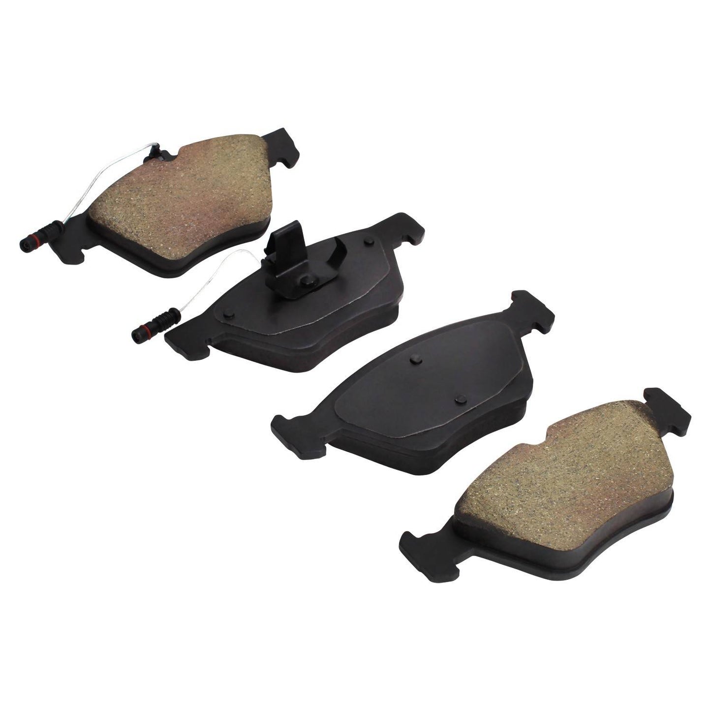 Angle View of Front Disc Brake Pad Set MPA 1000-0740C