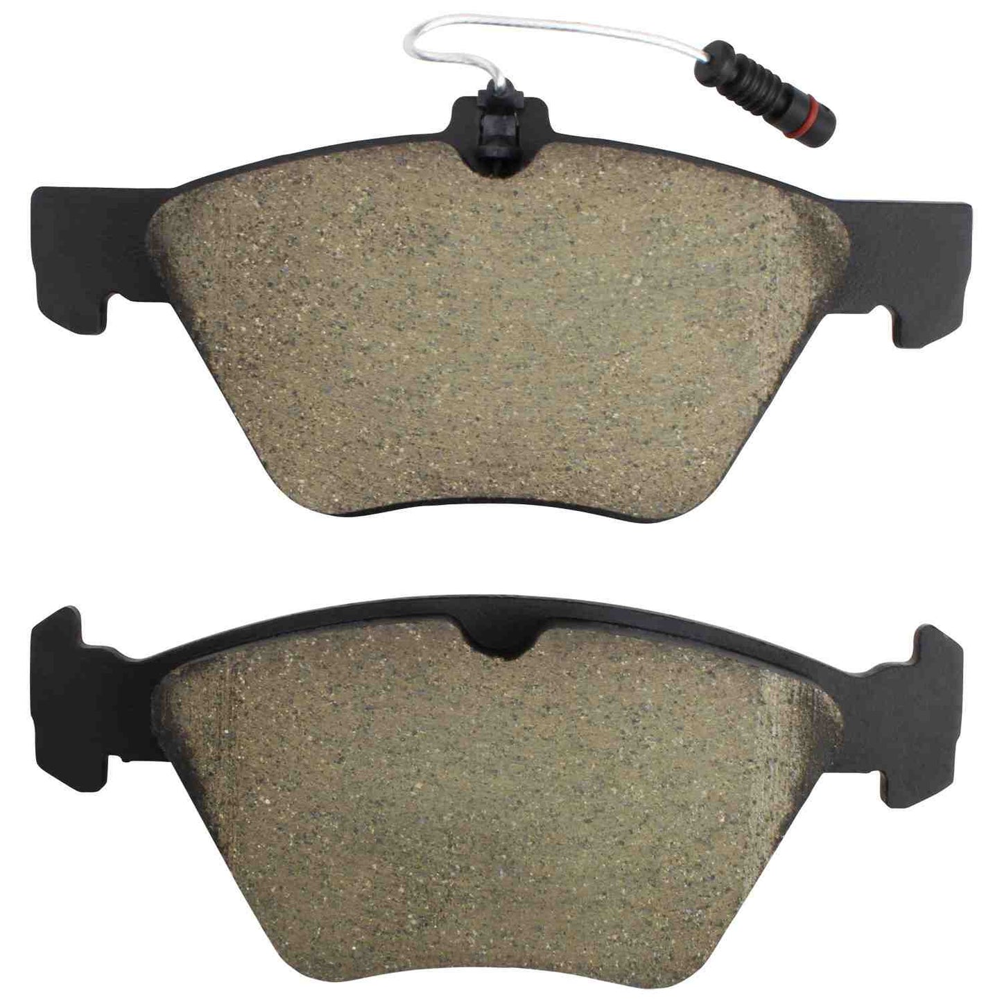 Front View of Front Disc Brake Pad Set MPA 1000-0740C