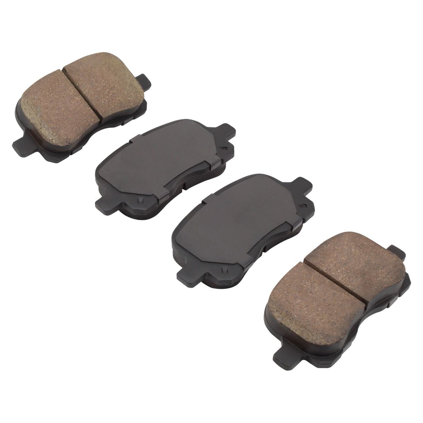 Angle View of Front Disc Brake Pad Set MPA 1000-0741C