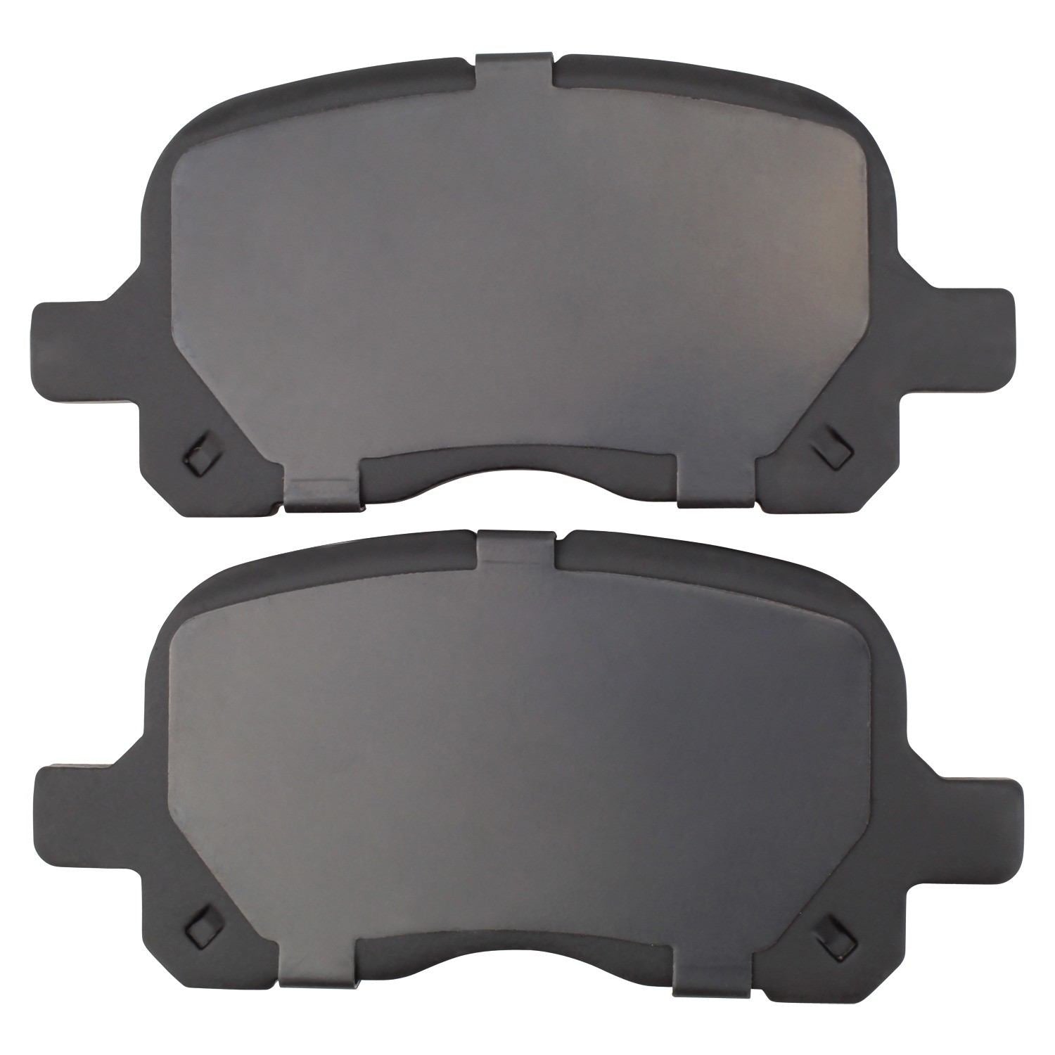 Back View of Front Disc Brake Pad Set MPA 1000-0741C