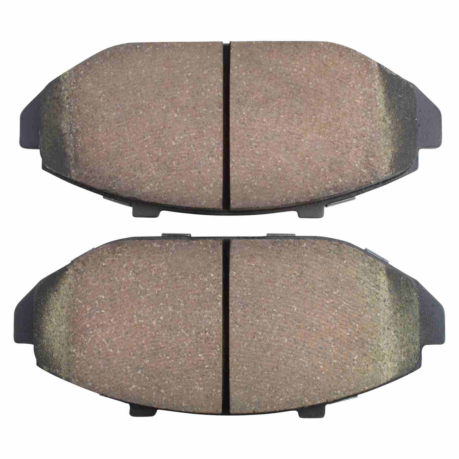 Front View of Front Disc Brake Pad Set MPA 1000-0748C