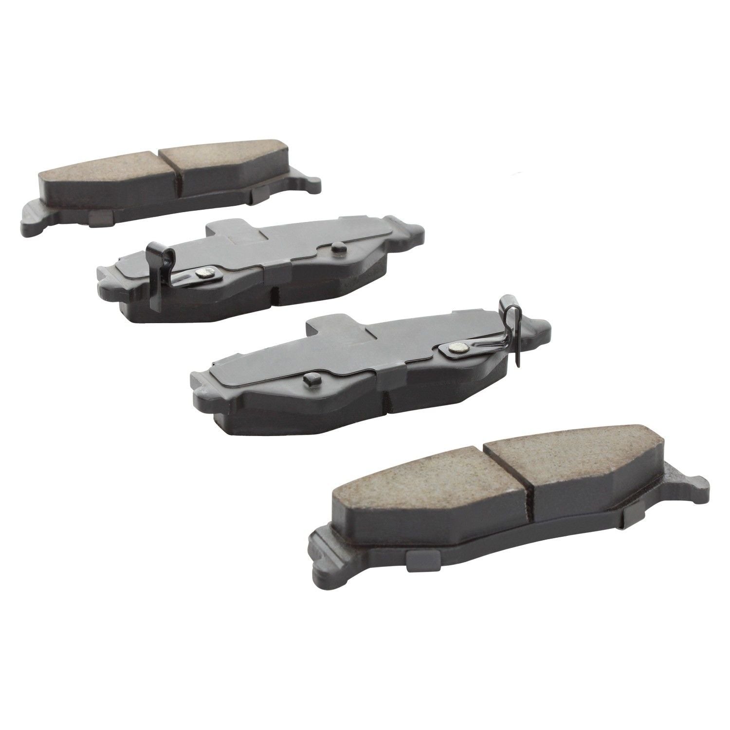 Angle View of Rear Disc Brake Pad Set MPA 1000-0750C