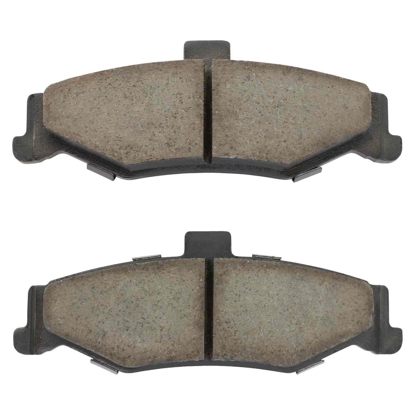 Front View of Rear Disc Brake Pad Set MPA 1000-0750C