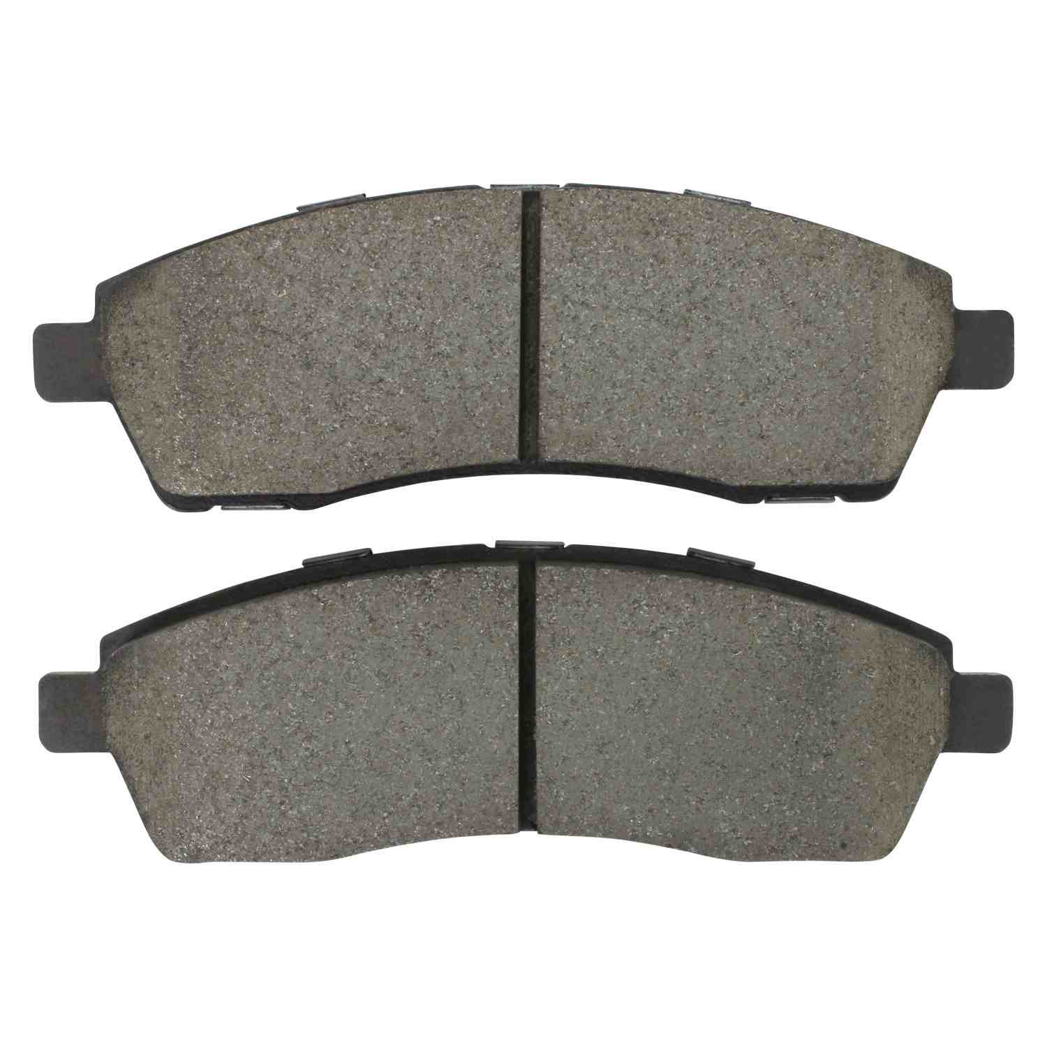 Front View of Rear Disc Brake Pad Set MPA 1000-0757C