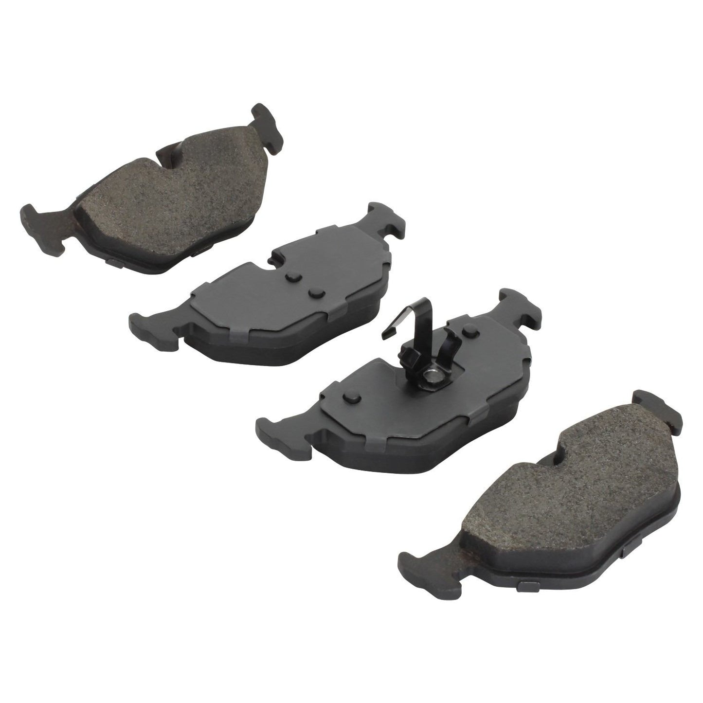 Angle View of Rear Disc Brake Pad Set MPA 1000-0763M