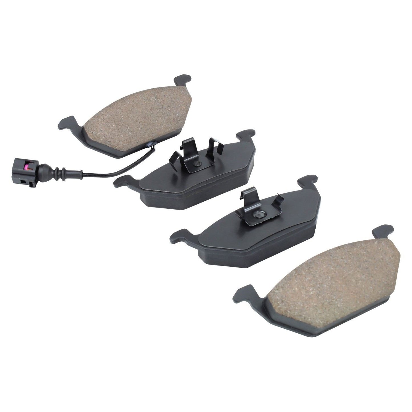 Angle View of Front Disc Brake Pad Set MPA 1000-0768AM