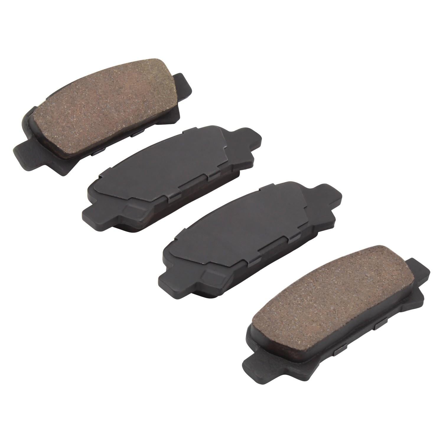 Angle View of Rear Disc Brake Pad Set MPA 1000-0770C