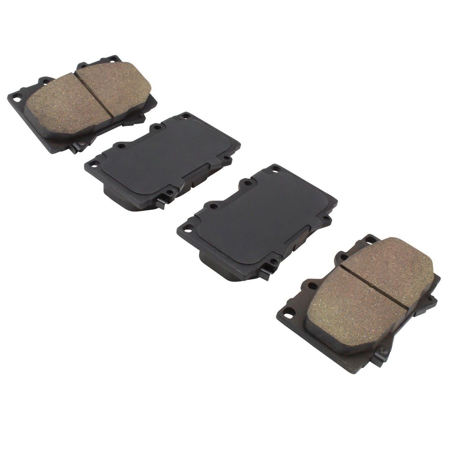 Angle View of Front Disc Brake Pad Set MPA 1000-0772C