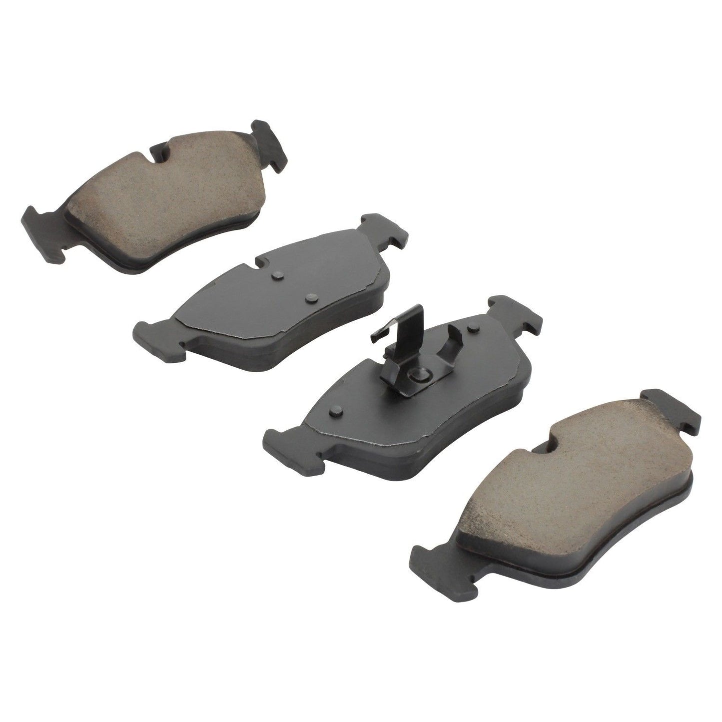 Angle View of Front Disc Brake Pad Set MPA 1000-0781C