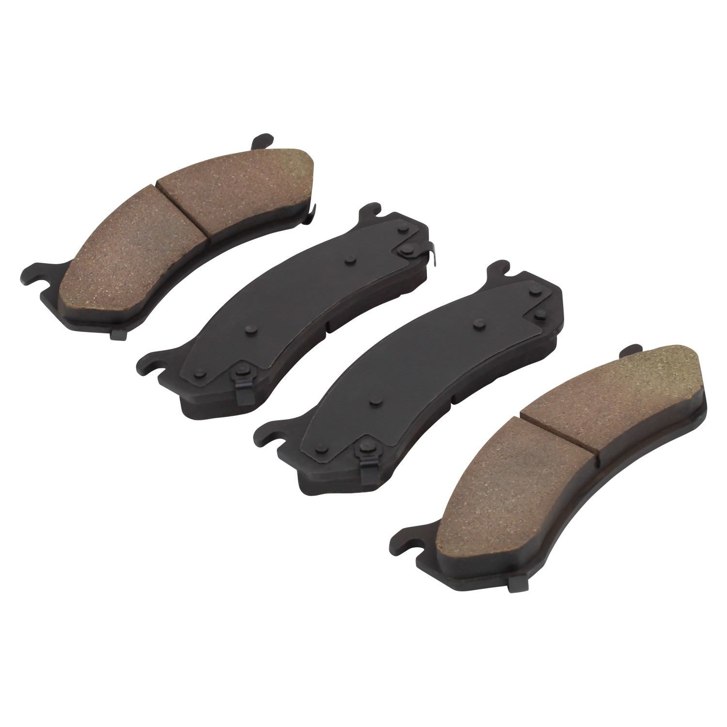 Angle View of Front Disc Brake Pad Set MPA 1000-0785C