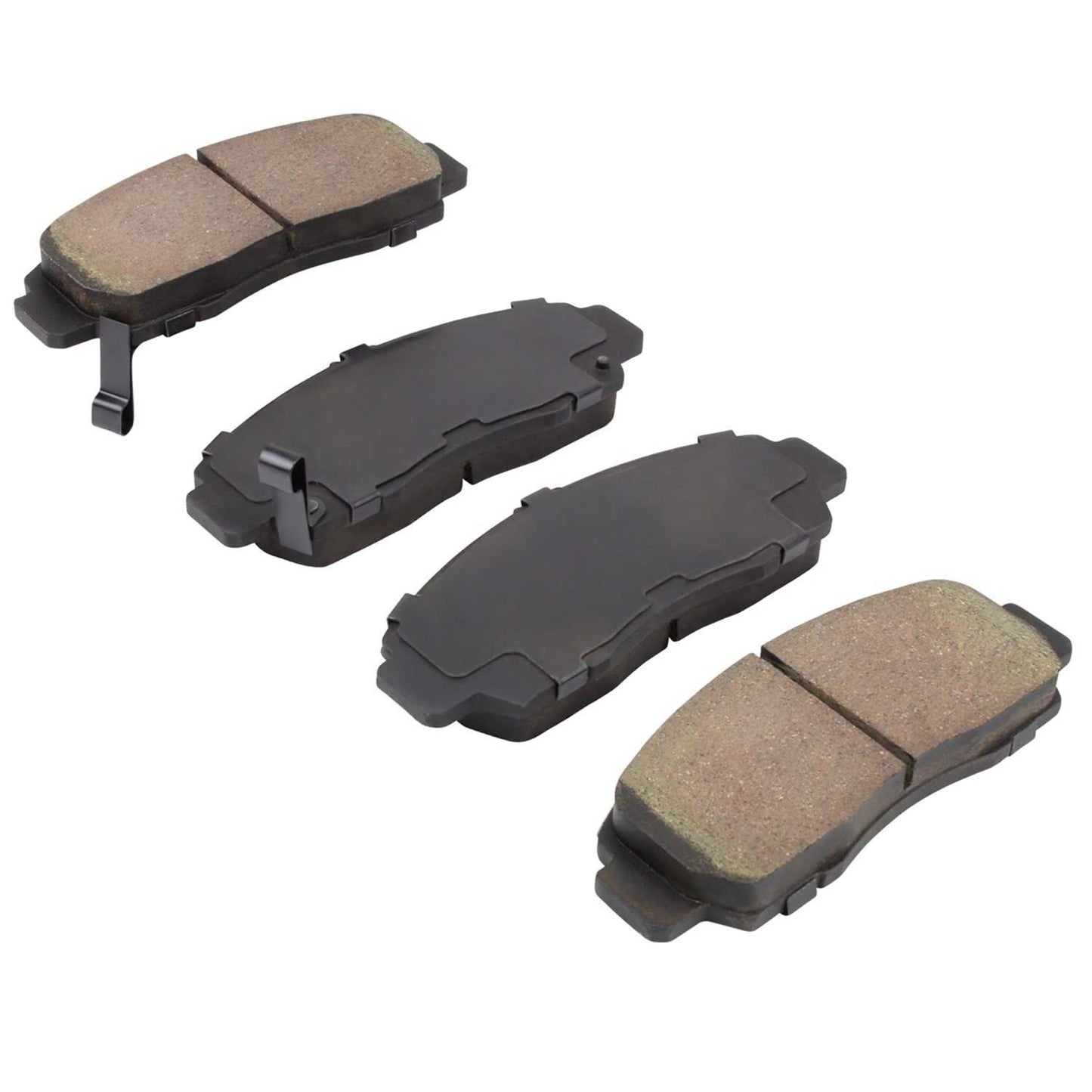 Angle View of Front Disc Brake Pad Set MPA 1000-0787M