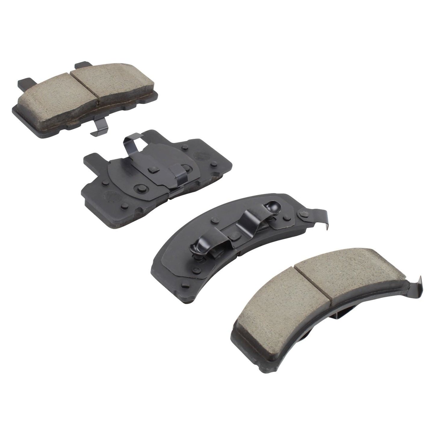 Angle View of Front Disc Brake Pad Set MPA 1000-0789C