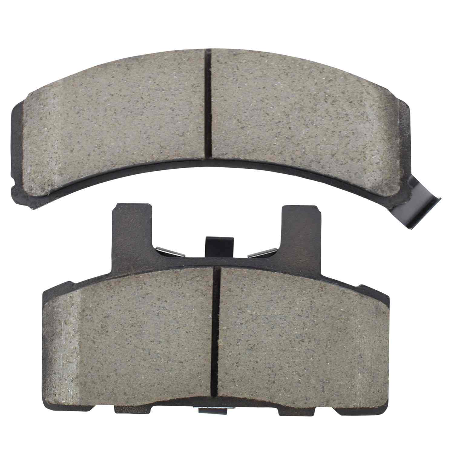 Front View of Front Disc Brake Pad Set MPA 1000-0789M