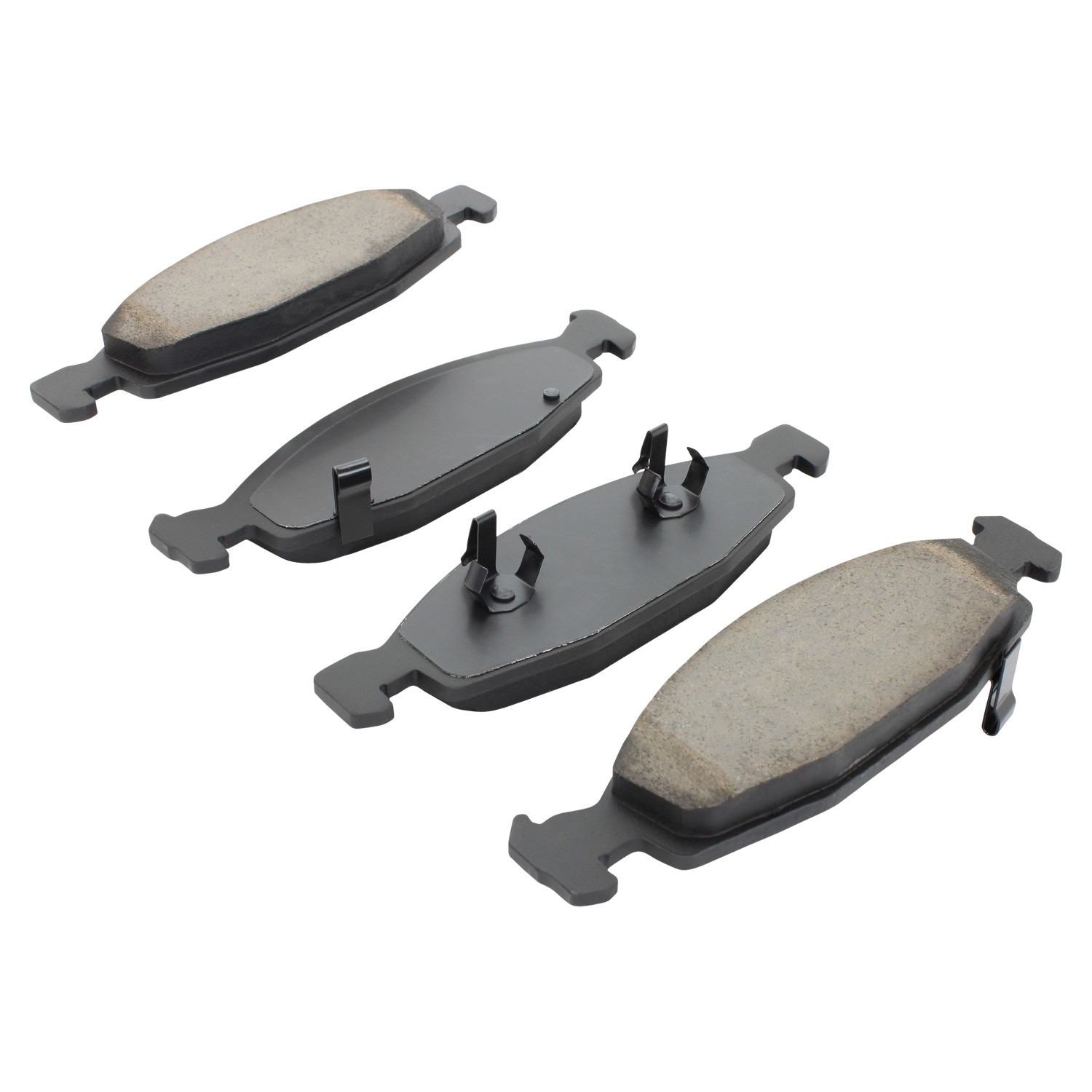 Angle View of Front Disc Brake Pad Set MPA 1000-0790C