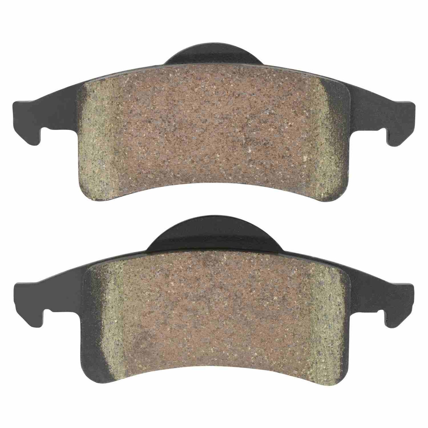 Front View of Rear Disc Brake Pad Set MPA 1000-0791C