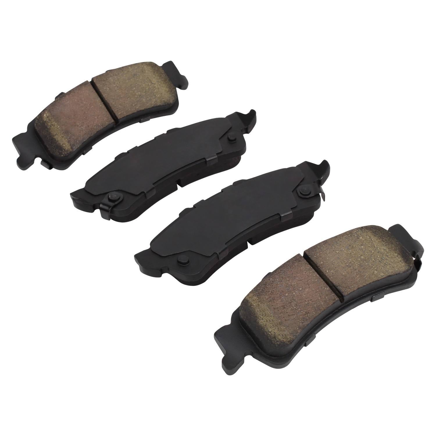 Angle View of Rear Disc Brake Pad Set MPA 1000-0792C