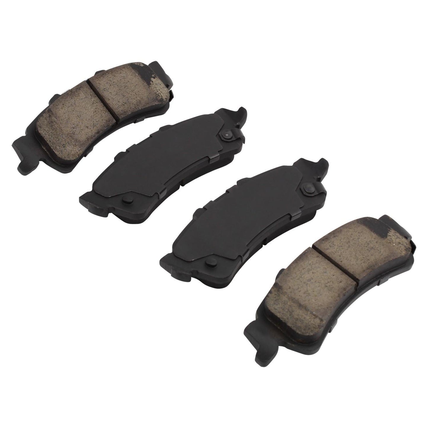 Angle View of Rear Disc Brake Pad Set MPA 1000-0792M