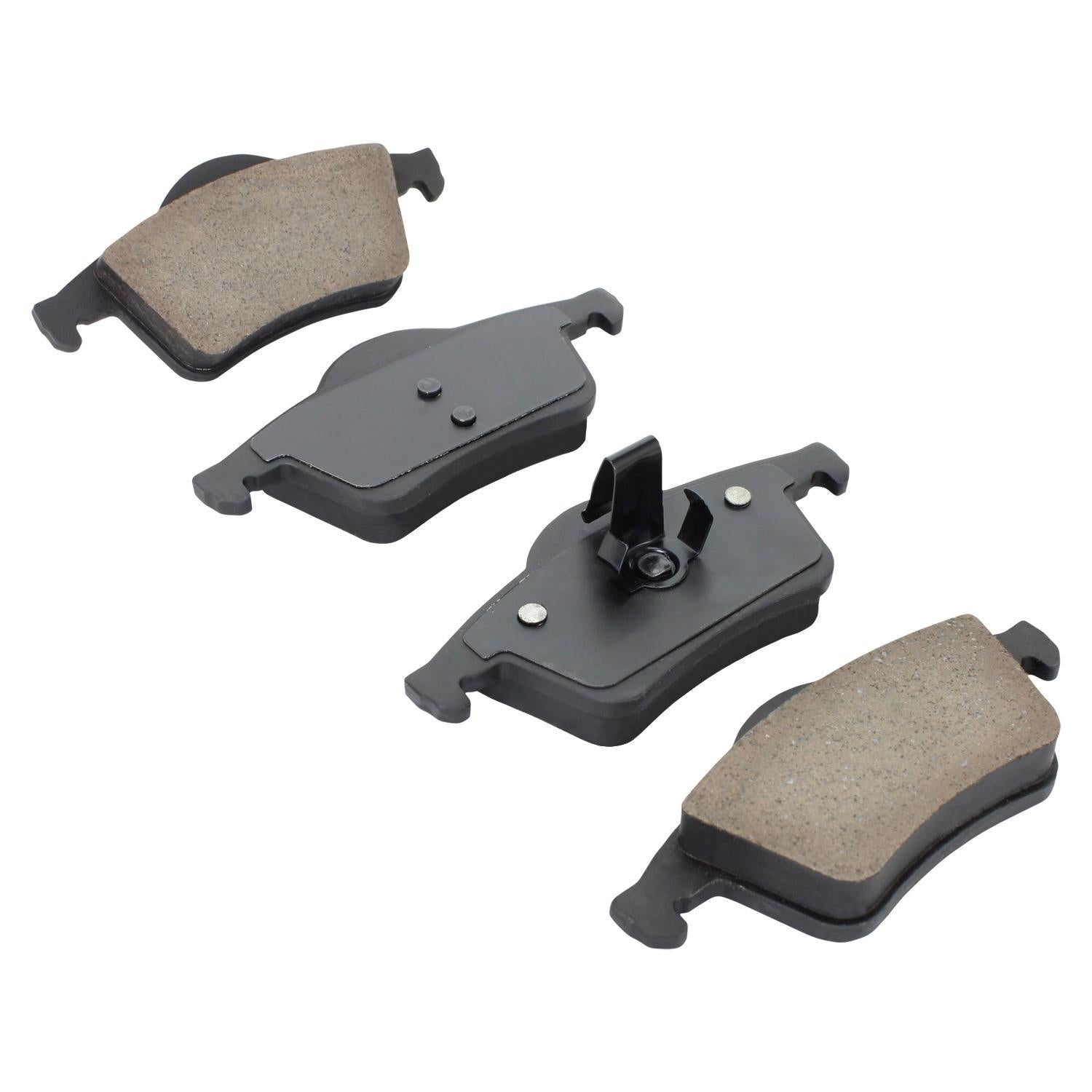 Angle View of Rear Disc Brake Pad Set MPA 1000-0795C