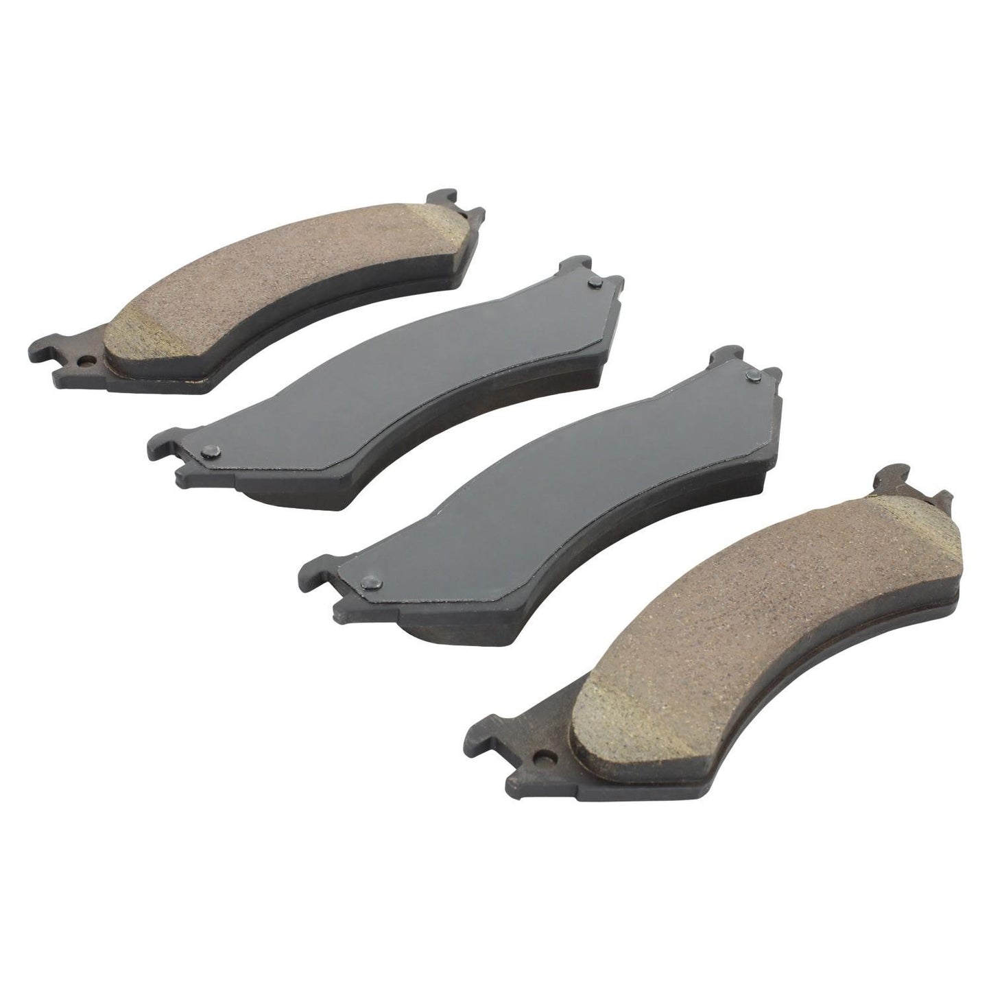 Angle View of Rear Disc Brake Pad Set MPA 1000-0802C