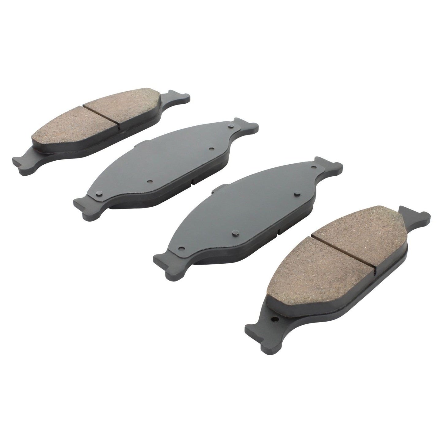 Angle View of Front Disc Brake Pad Set MPA 1000-0804C