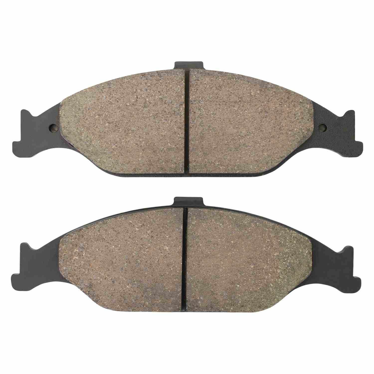 Front View of Front Disc Brake Pad Set MPA 1000-0804C