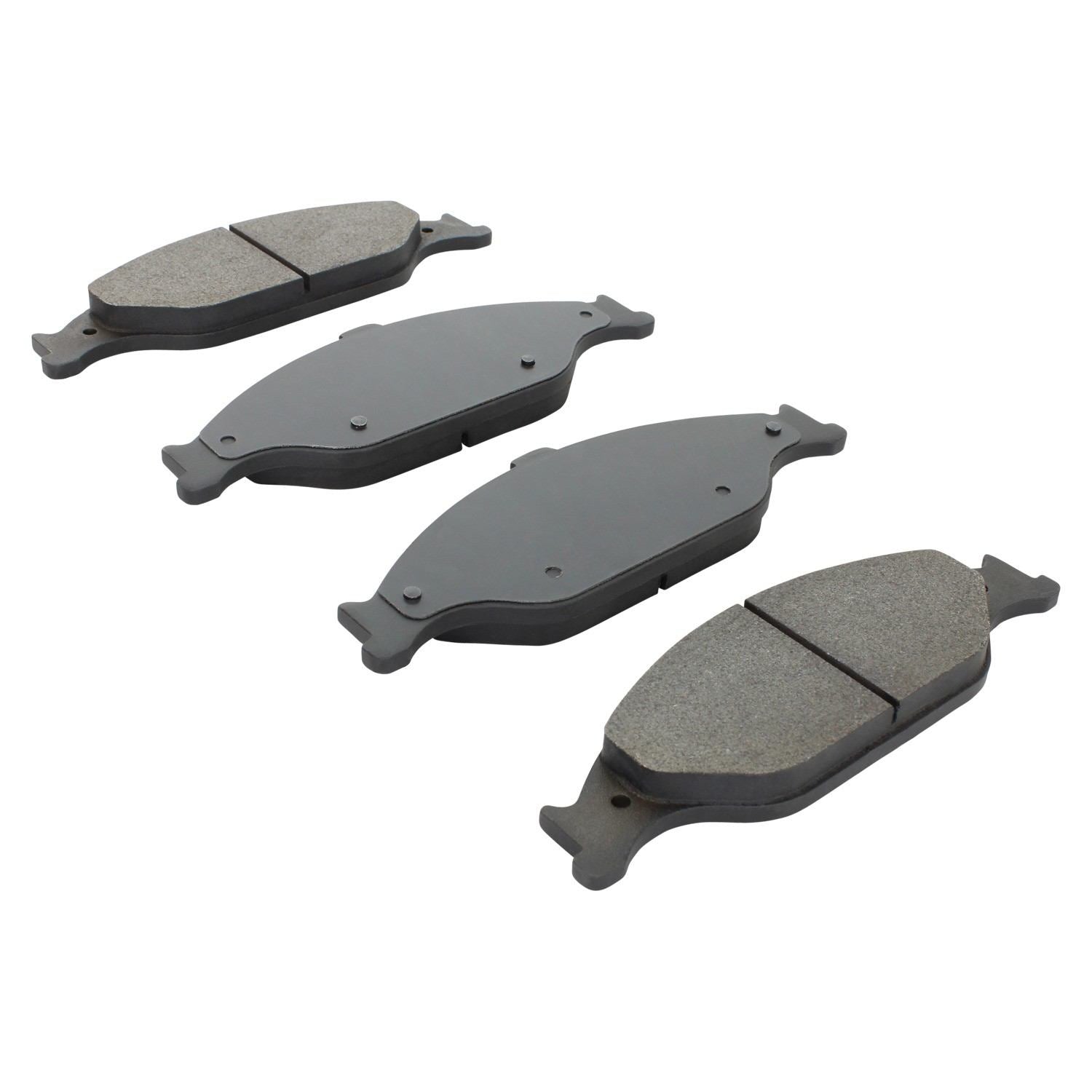 Angle View of Front Disc Brake Pad Set MPA 1000-0804M