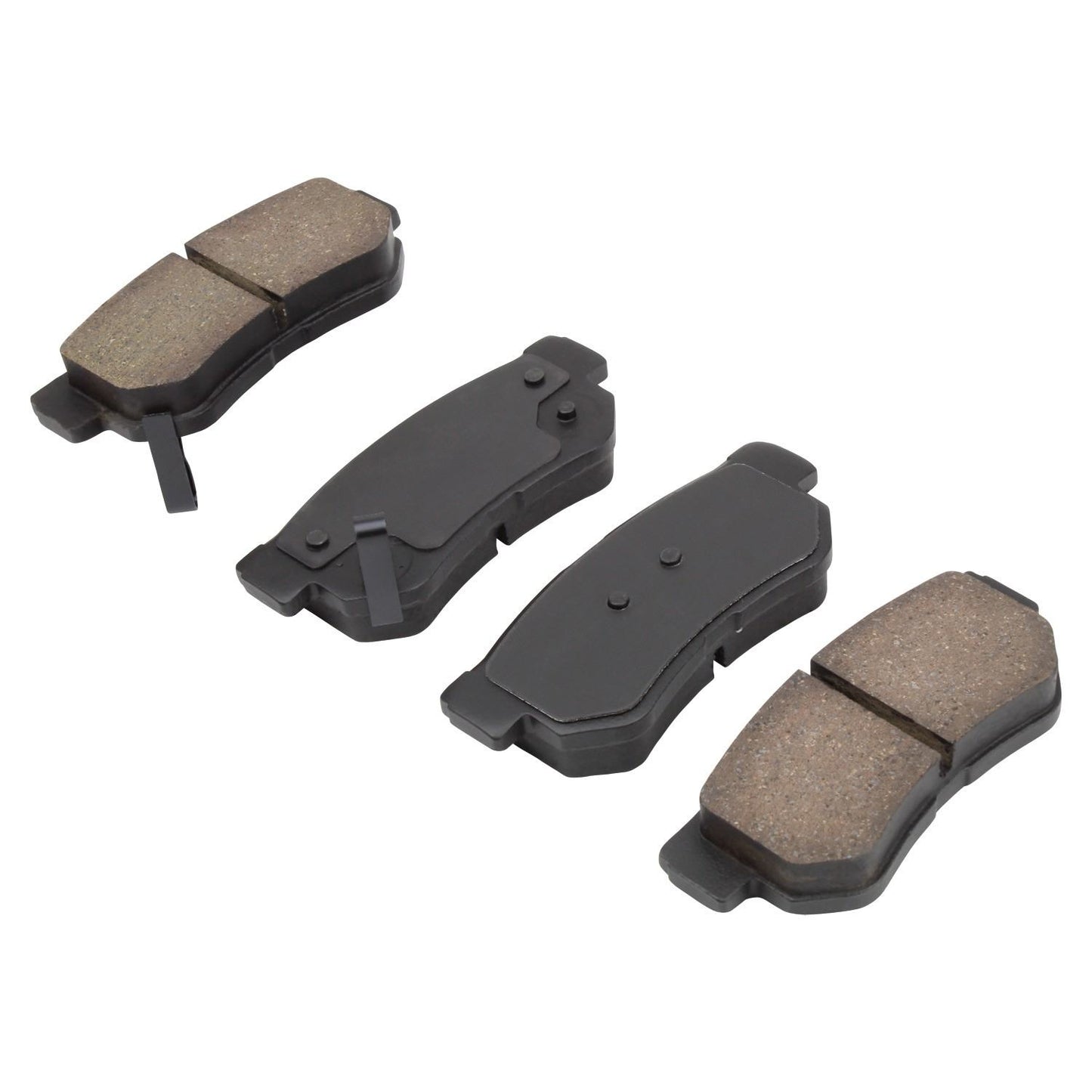 Angle View of Rear Disc Brake Pad Set MPA 1000-0813C