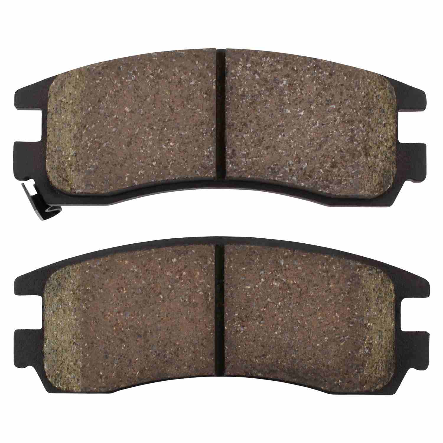 Front View of Rear Disc Brake Pad Set MPA 1000-0814C