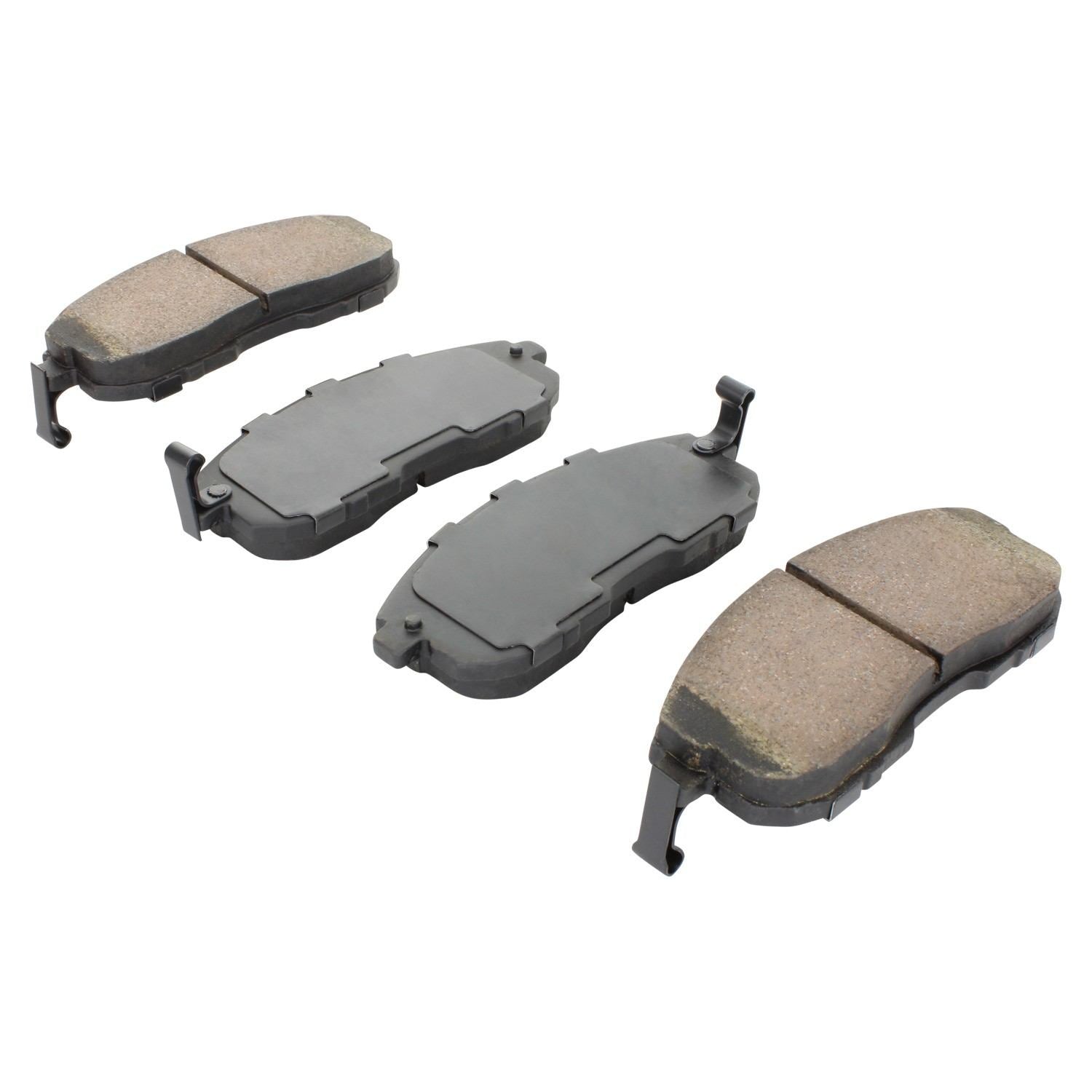 Angle View of Front Disc Brake Pad Set MPA 1000-0815AC