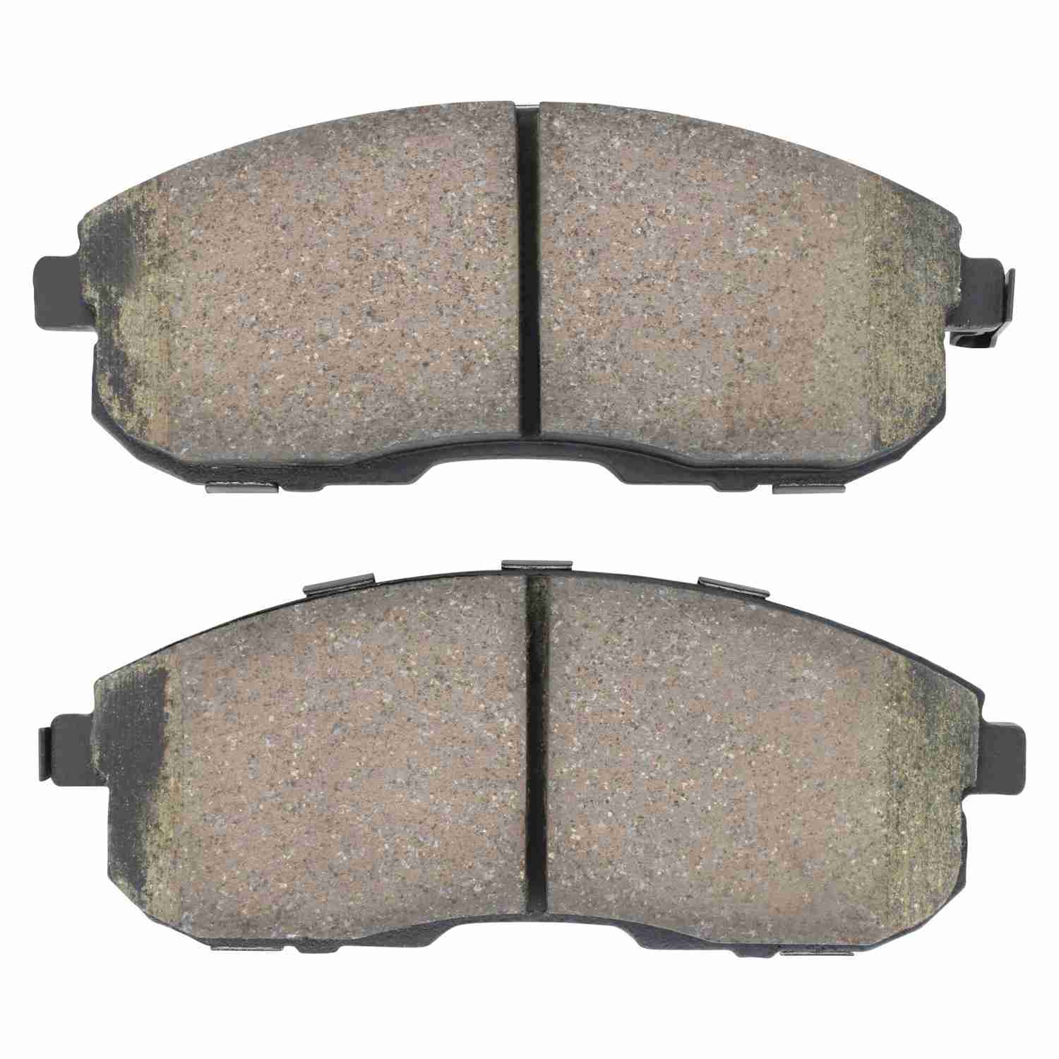 Front View of Front Disc Brake Pad Set MPA 1000-0815AC