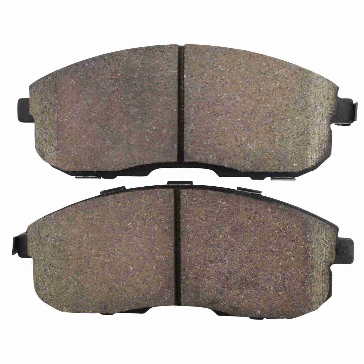 Front View of Front Disc Brake Pad Set MPA 1000-0815C