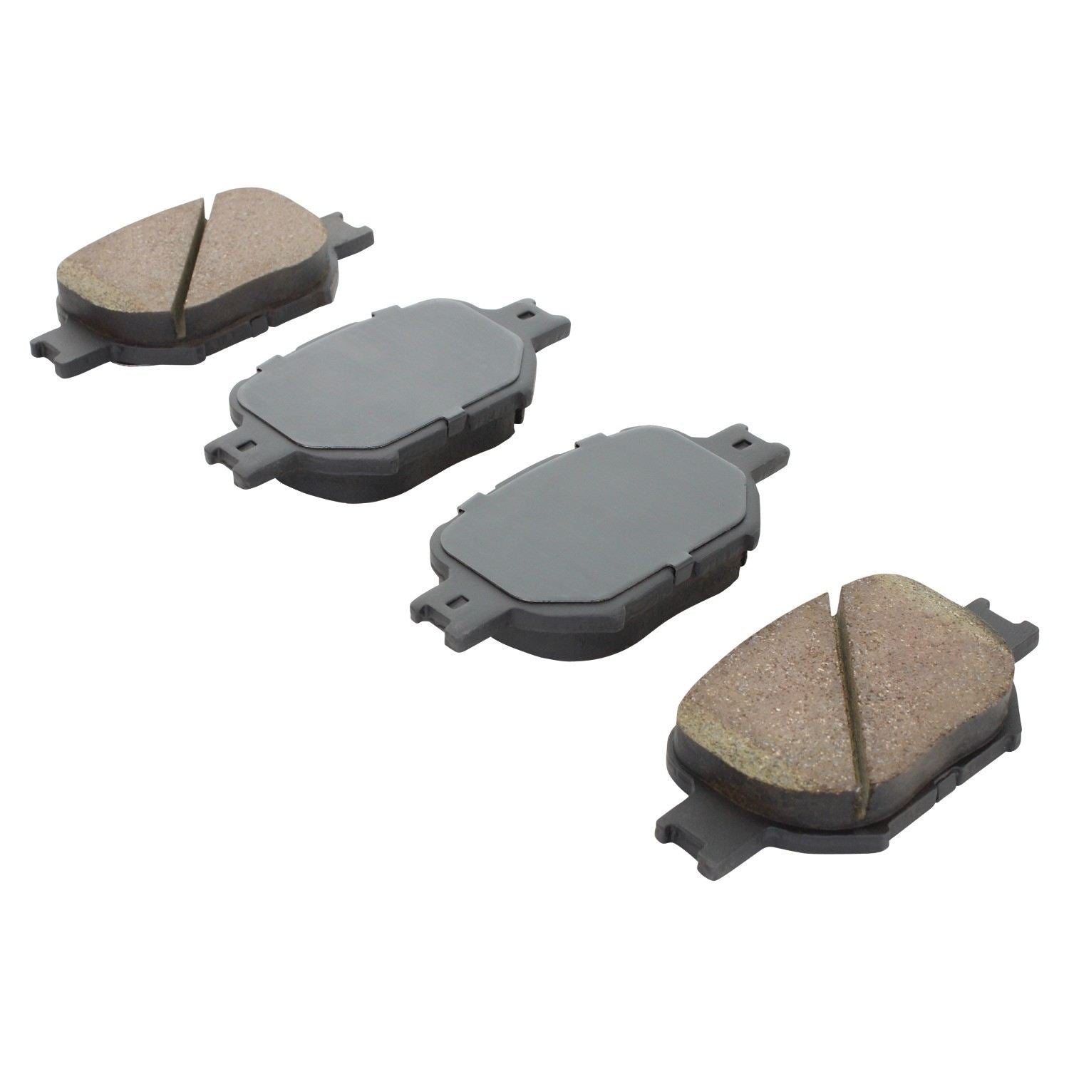 Angle View of Front Disc Brake Pad Set MPA 1000-0817C