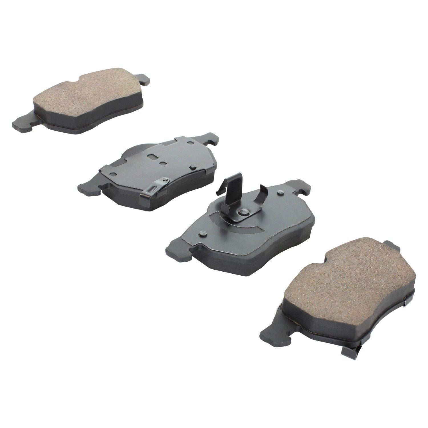 Angle View of Front Disc Brake Pad Set MPA 1000-0819C