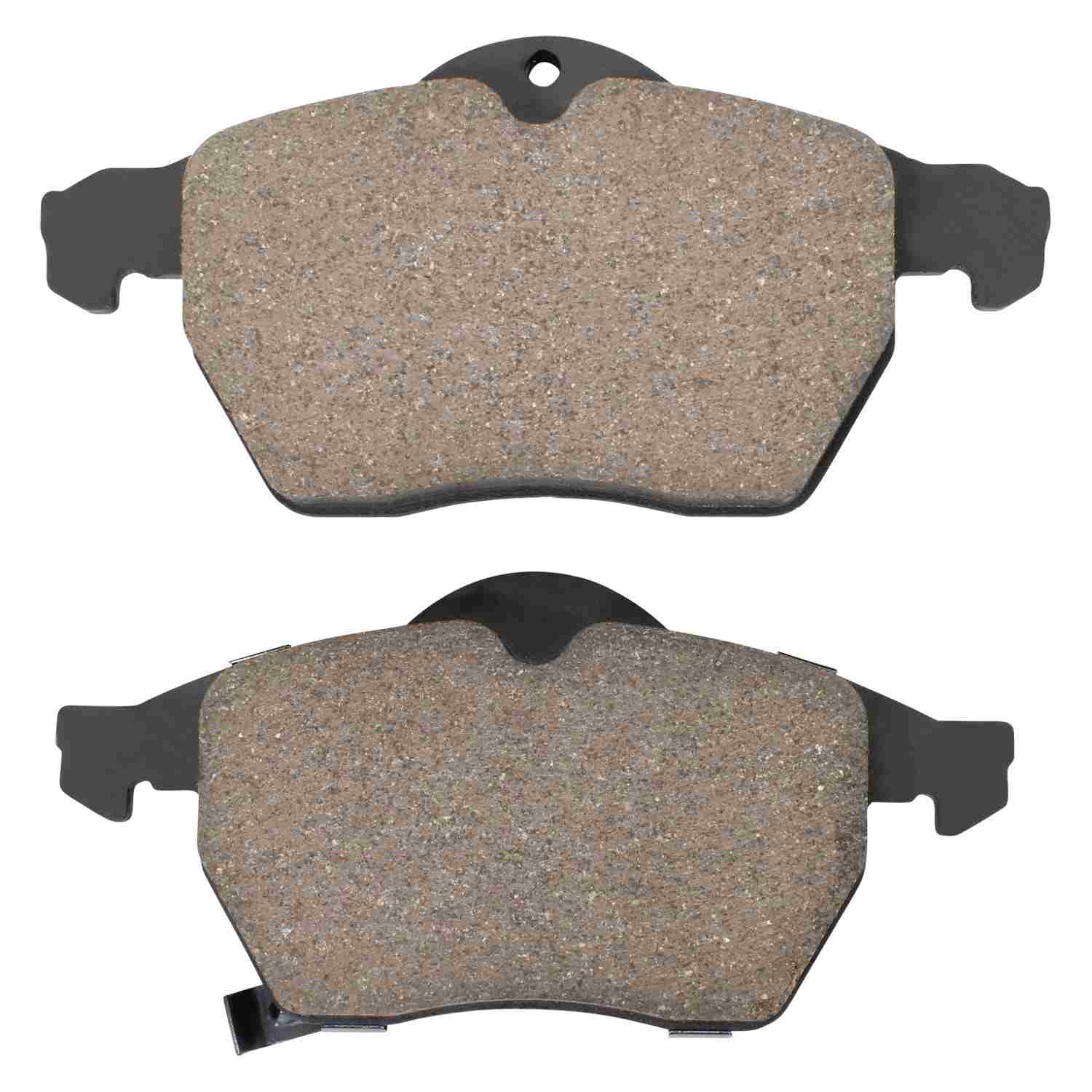 Front View of Front Disc Brake Pad Set MPA 1000-0819C