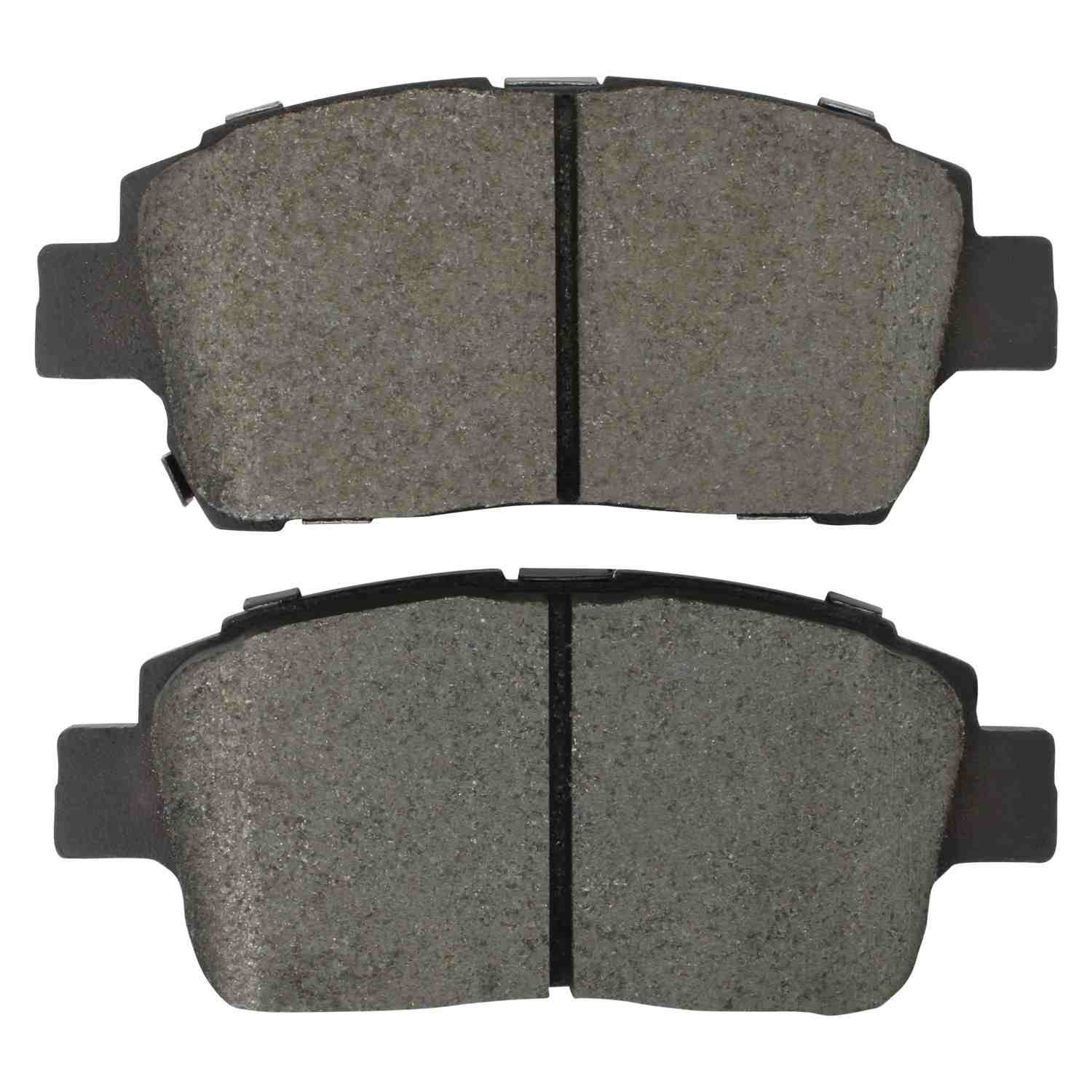 Front View of Front Disc Brake Pad Set MPA 1000-0822C