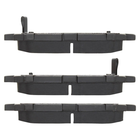 Top View of Front Disc Brake Pad Set MPA 1000-0822C